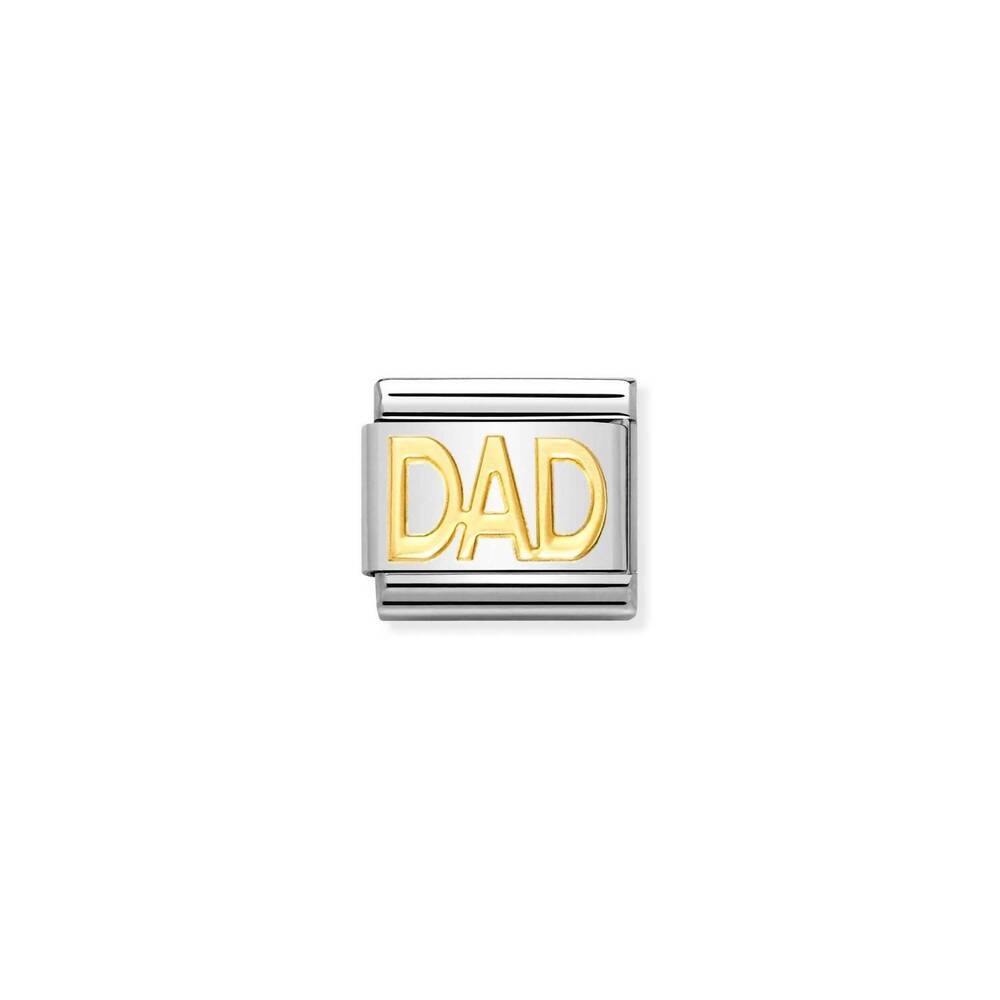 NEW NOMINATION unisex family links bracelet in dad